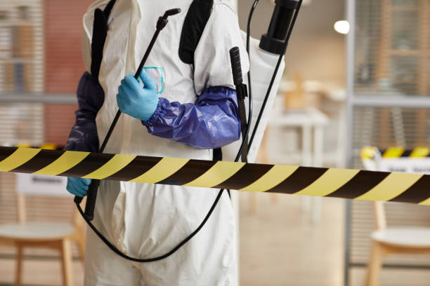 Professional Biohazard technician working in Grant, MI
